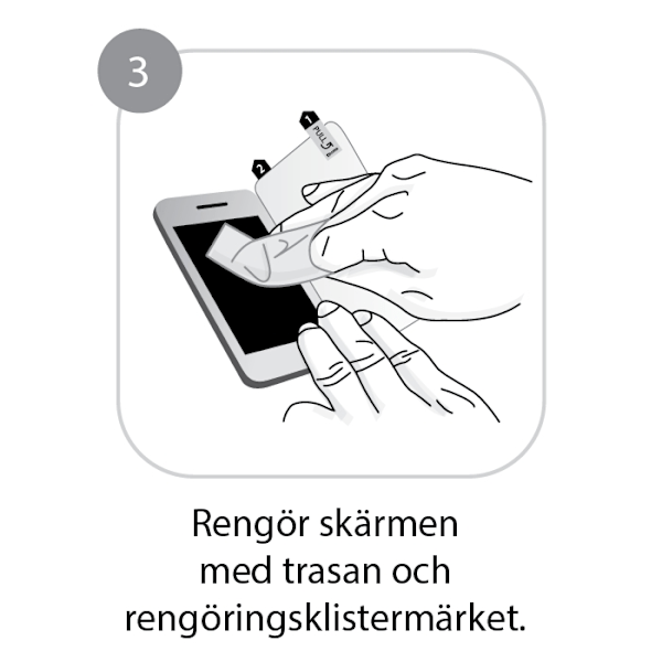 CoveredGear Skärmskydd av Slitstark Film iPhone X/Xs/11 Pro