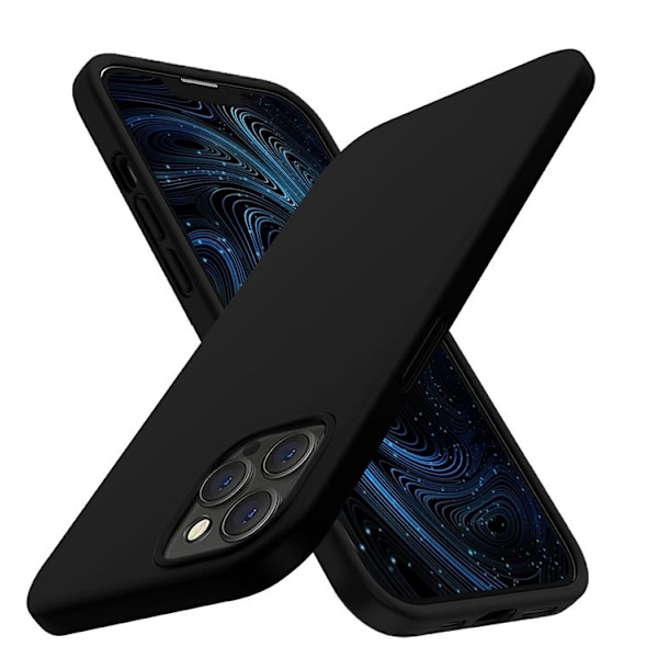 Liquid Silicone Skal iPhone 13 Pro - Svart Svart