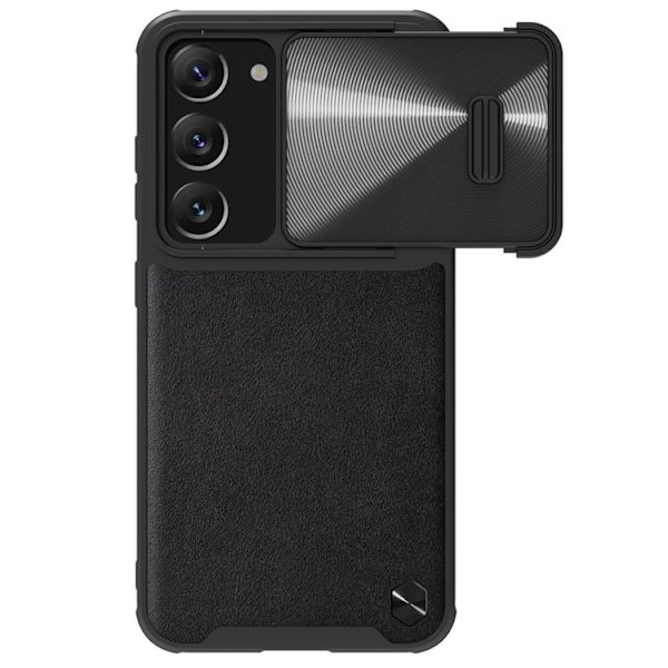 Nillkin Galaxy S23 Plus Mobilskal CamShield Läder S - Svart Svart