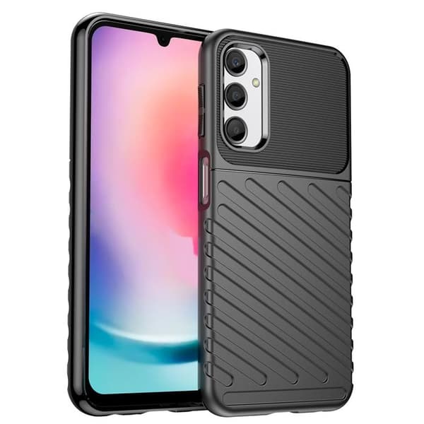 Mobilskal till Galaxy M34 Thunder Armored - Svart Svart