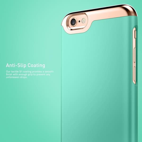 Caseology Savoy Cover til Apple iPhone 6 / 6S  (Mint - Rose Gold Roséguld