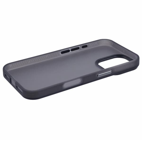 X-LEVEL Mobilskal till iPhone 16 Matt Finish PC + TPU - Svart