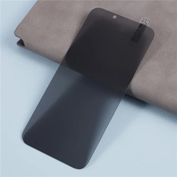 iPhone 17 Pro Max Härdat Glas Skärmskydd Privacy - Svart Svart