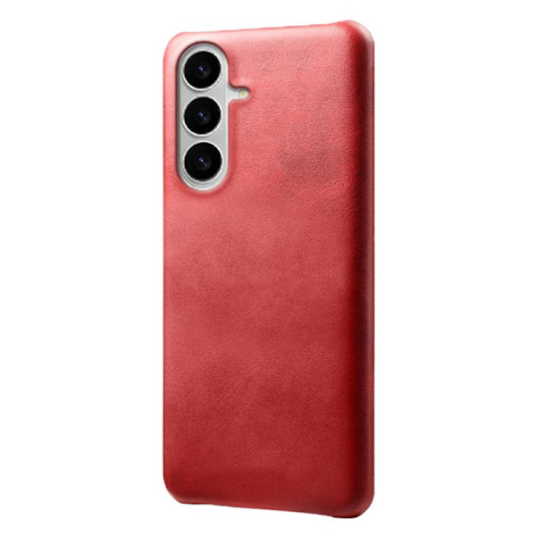 Mobilskal för Samsung Galaxy S26 Plus Konstläder - Röd