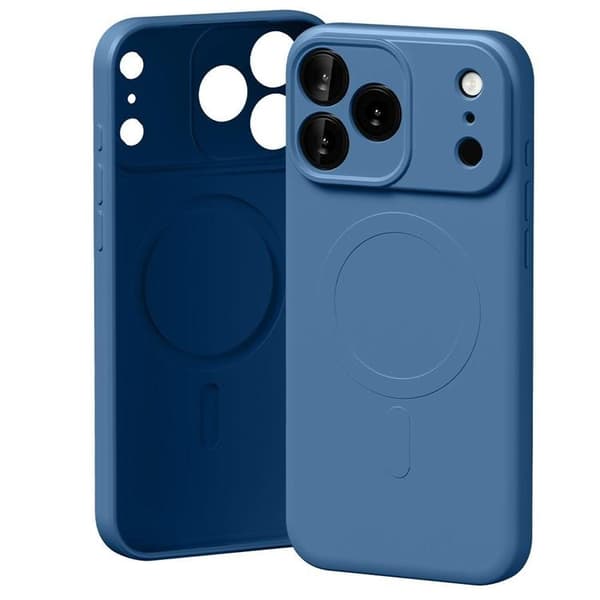 Mercury Mobilskal till iPhone 17 Pro Max MagSafe Semi-Silicone - Blå Blå