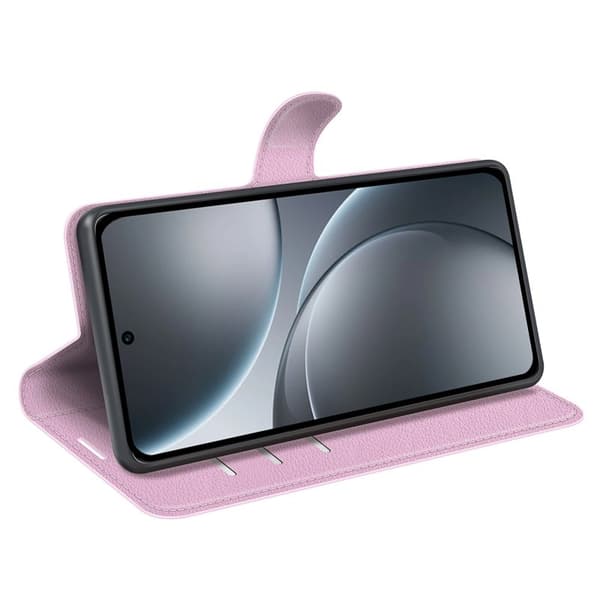 AMORUS Oppo Find X9 Pro 5G Plånboksfodral Konstläder - Rosa