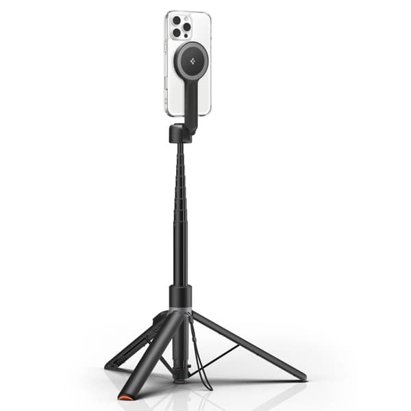 Spigen Magsafe Bluetooth Selfiestick Tripod S581W - Svart Svart