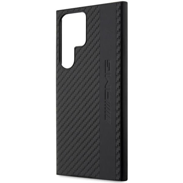 AMG Galaxy S23 Ultra Skal Carbon Stripe & Embossed - Svart Svart
