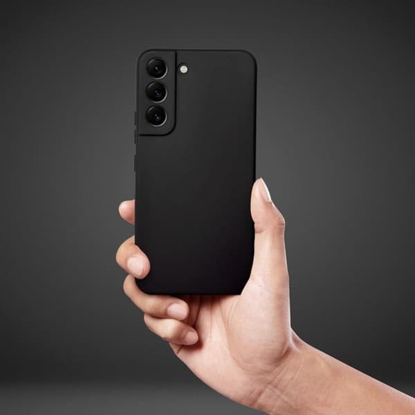 Galaxy S24 -puhelimen pehmeä kuori - Musta Black