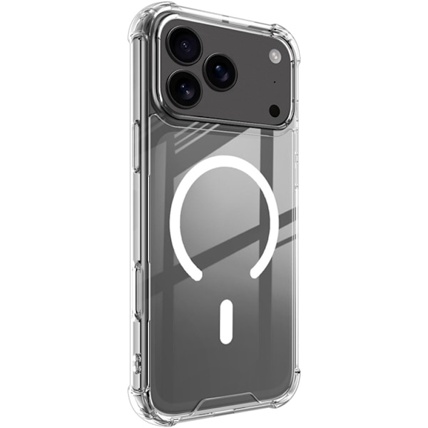 IMAK Mobilskal till iPhone 17 Pro Max MagSafe Shockproof - Clear Transparent