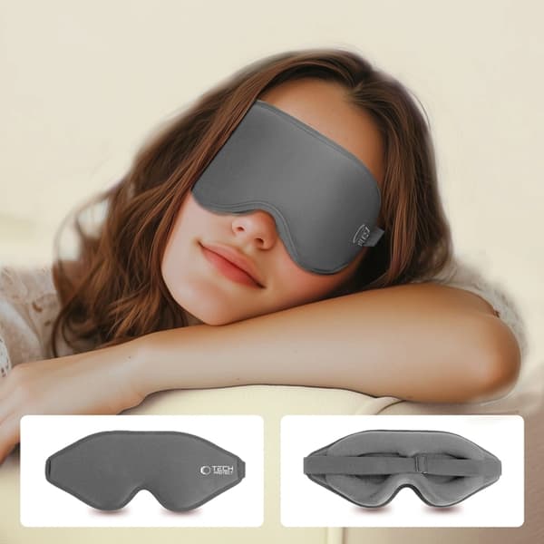 Tech-Protect Eyeshade Søvnmaske - Grå Grå