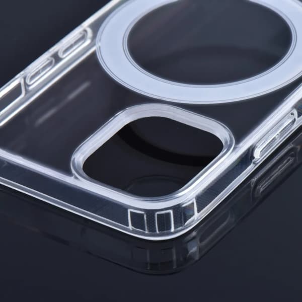 iPhone 15 Pro Max Mobilskal Magsafe Clear - Transparent Transparent