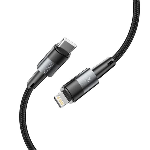 Tech-Protect USB-C till Lightning kabel Ultraboost 2m - Grå Grå