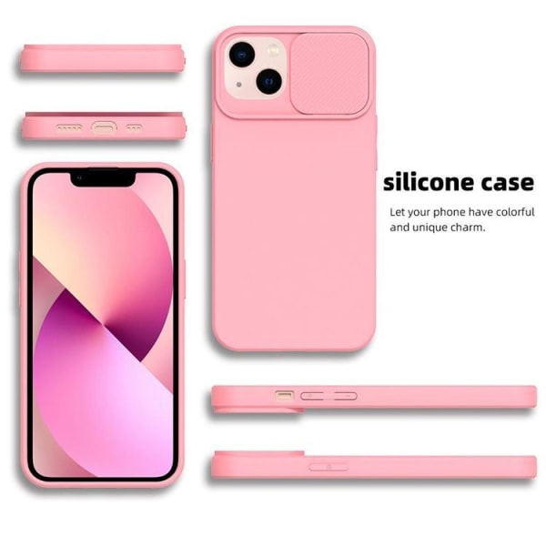 iPhone 13 Pro Max Skal Slide - Rosa