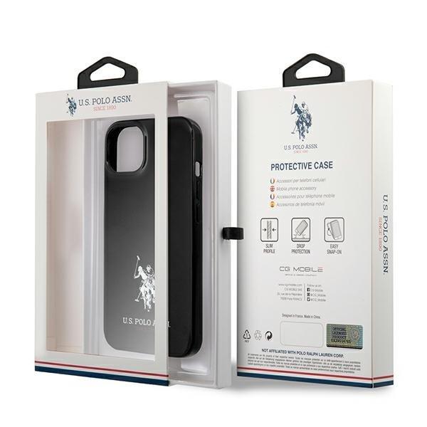 US Polo Horses Logo Skal iPhone 13 mini - Sort Black