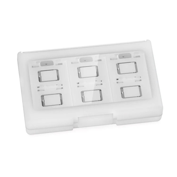 Dobe Nintendo Switch 2 Fodral för Game Card - Vit Vit