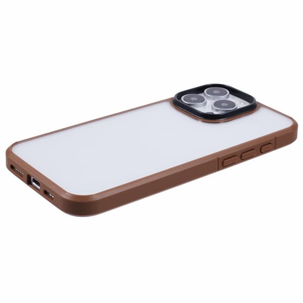 X-LEVEL Mobilskal till iPhone 16 Pro Max Akryl+Silikon Transparent Guld