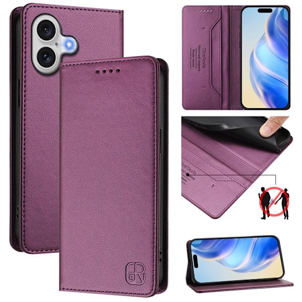 RINACASIS iPhone 17 Plånboksfodral RC01 RFID - Violett Lila