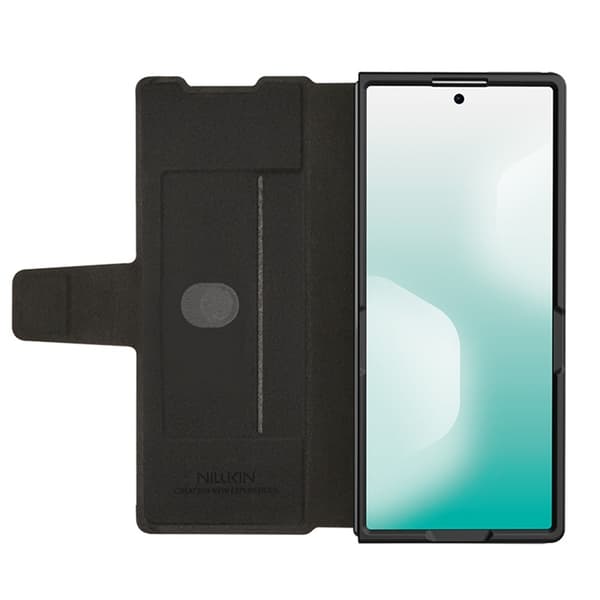Nillkin Galaxy Z Fold 7 Plånboksfodral Kickstand - Brun