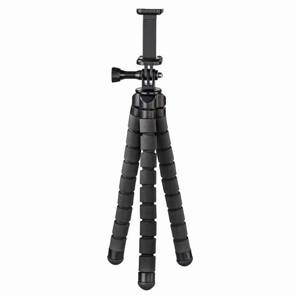 Hama Bordsstativ Flex Smartphone & GoPro 26cm - Svart Black