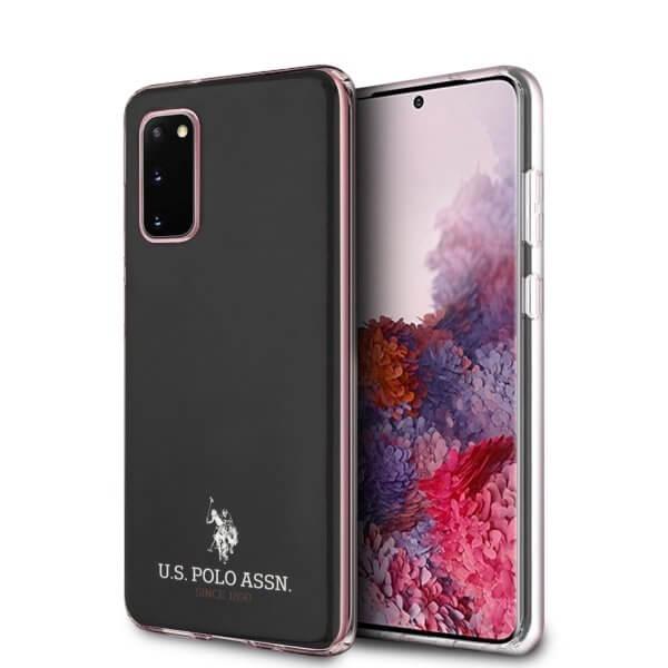 U.S. Polo Assn. Shiny Samsung Galaxy S20 G980 Skal Svart Svart
