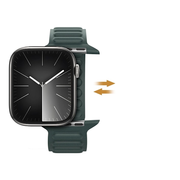 Dux Ducis Apple Watch (38/40/41mm) Armband BL Magnetic - Grön