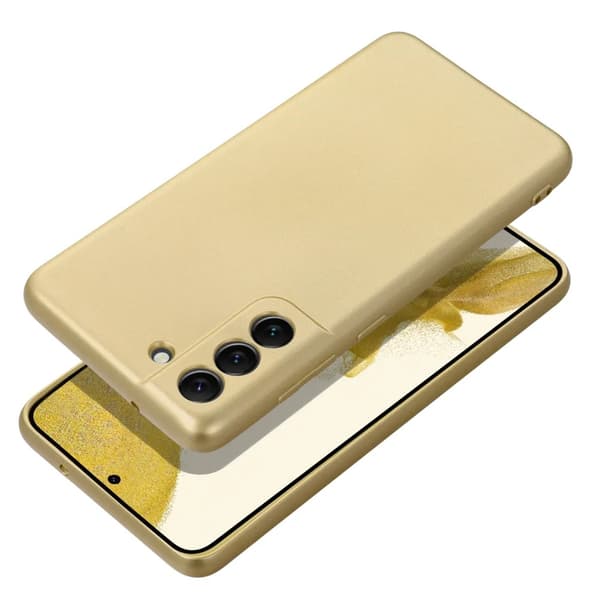 Mobilskal till Galaxy S25 Edge Metallic - Guld Guld