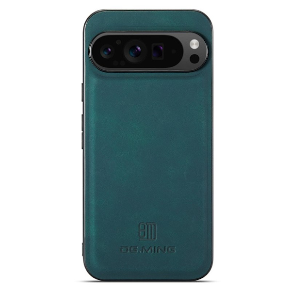 DG.MING Mobilskal till Google Pixel 9 Pro XL PU Läder Grön