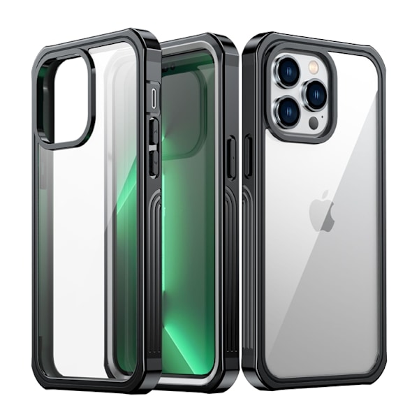 iPhone 14 Pro Max Mobilskal 360 Premium Full - Svart Svart
