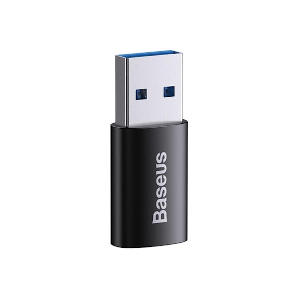 Baseus USB 3.1 OTG Till Typ-C Adapter - Svart Svart