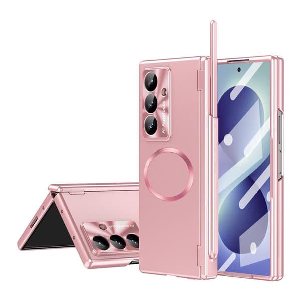 Mobilskal För Galaxy Z Fold 8 MagSafe Hård PC - Roséguld