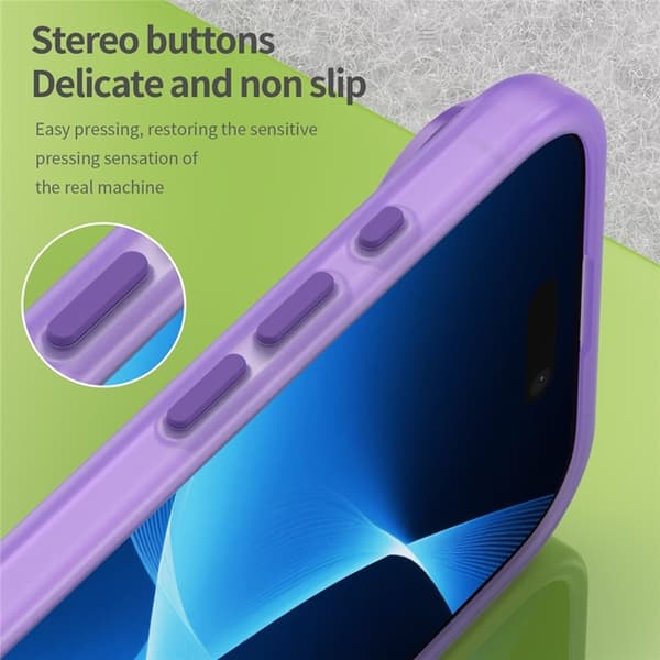 Mobilskal till iPhone Air MagSafe Slim Matte Translucent - Lila Lila