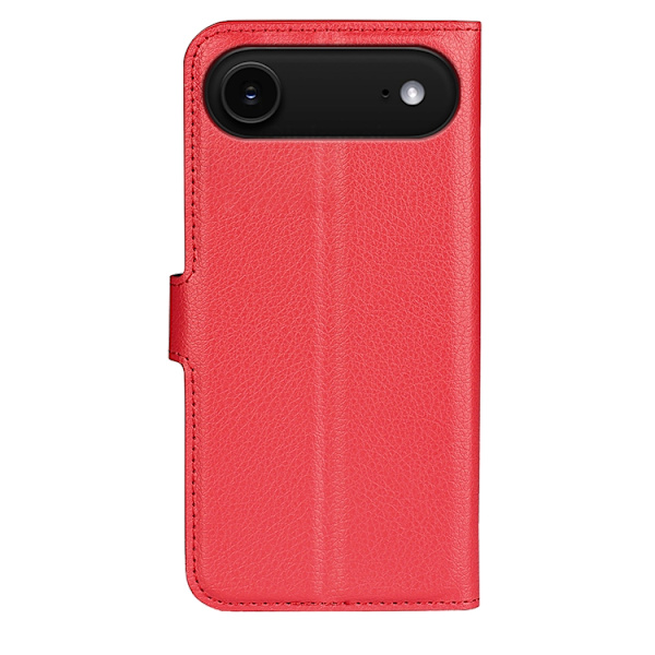 iPhone Air Plånboksfodral Litchi Texture läder - Röd Röd
