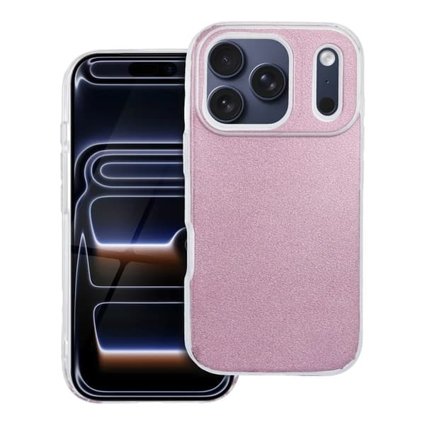 Telefontaske til iPhone 17 Pro Shining - Lyserød Rosa
