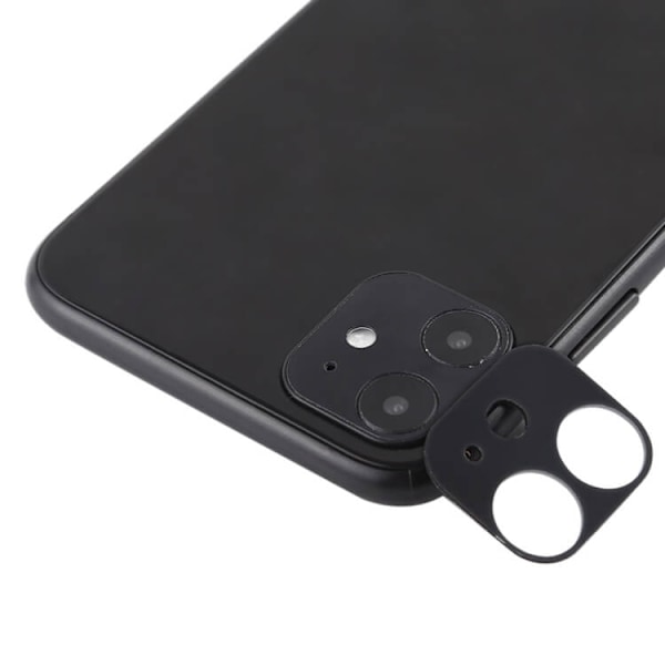 iPhone 11 Skyddsfilm för Bakre kameralins - Svart Svart