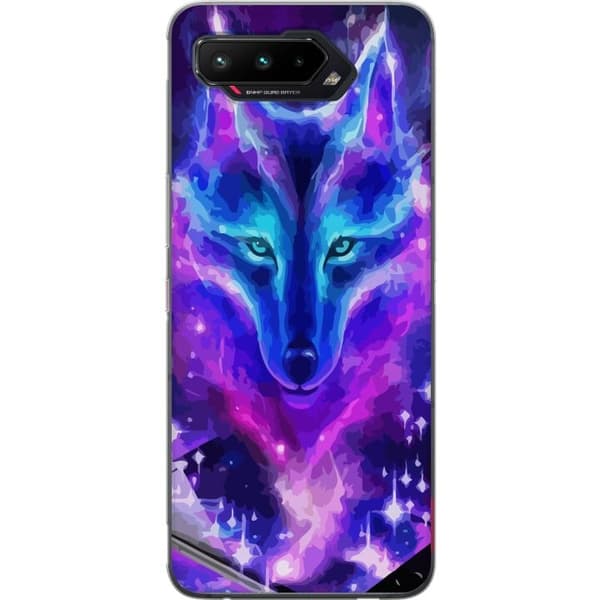 Mobilcover til Asus ROG Phone 5 med Neon Ulv