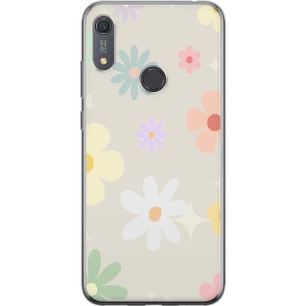 Mobilskal till Huawei Y6s (2019) med fejdande blommor