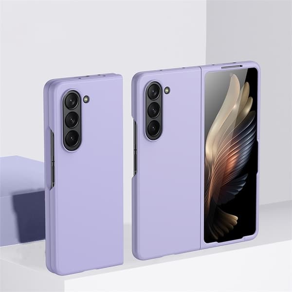 Galaxy Z Fold 5 Mobilskal Anti-Scratch - Lilla Lila