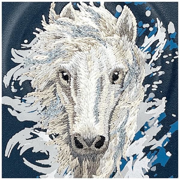 Nimmy Mobilskal För iPhone 17 Pro Max MagSafe Horse - Marinblå Blå