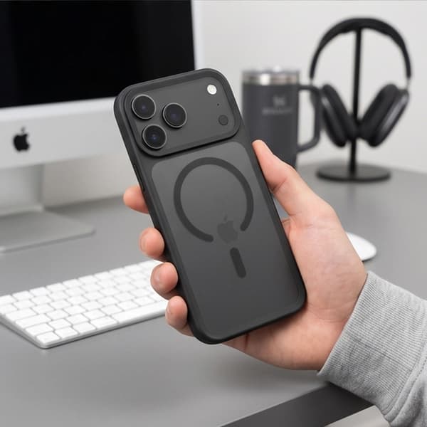 Tech-Protect Mobilskal För iPhone 18 Pro Magsafe Magmat - Matte Svart