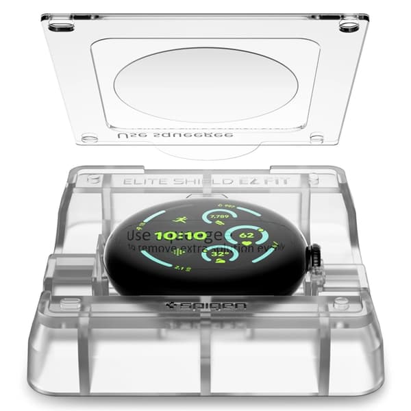 [2-PACK] Spigen Google Pixel Watch 3/4/5 (45mm) Skärmskydd EZ Fit