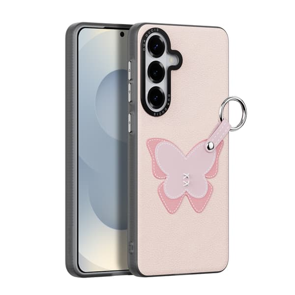 DUX DUCIS Mobilskal till Galaxy S26 Plus Ringhållare/Handledsrem Luvy Series Rosa