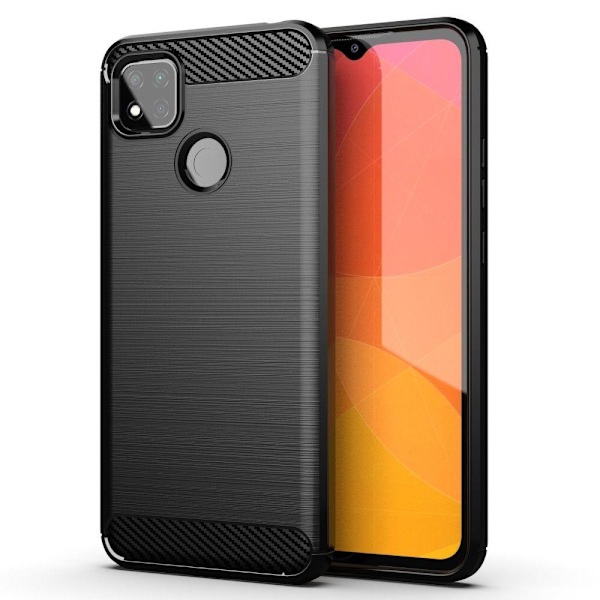 Xiaomi Redmi 9C/9C NFC Skal Forcell Carbon - Svart