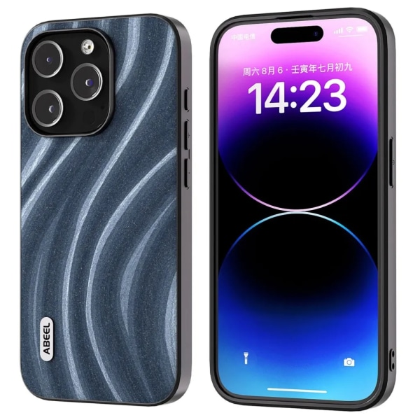 ABEEL iPhone 15 Pro Mobile Case Milky Way -sarja - sininen