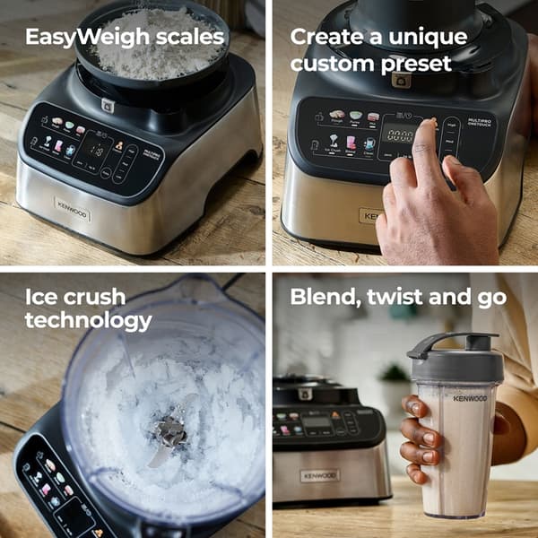 Kenwood Matberedare PRO FDM73.850SS MultiPro OneTouch Black
