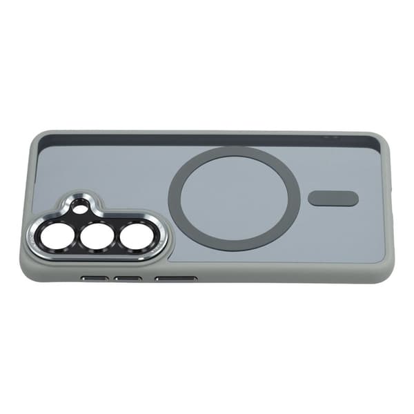 Mobilskal för Samsung Galaxy S26 Magnetiskt TPU + Akryl - Grå