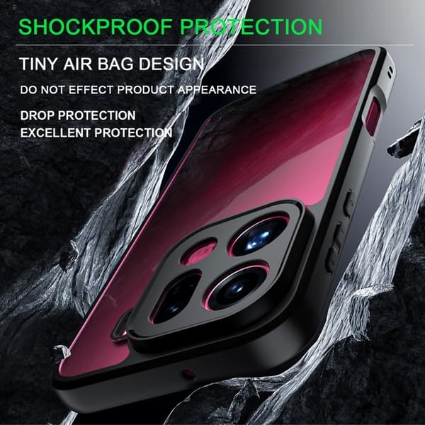 IMAK Mobilskal till Oppo Find X9 Pro 5G Plast Transparent - Pattern No.5