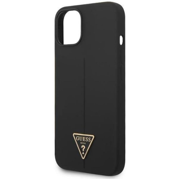 GUESS iPhone 14 Plus Skal Silicone Triangle - Svart Svart