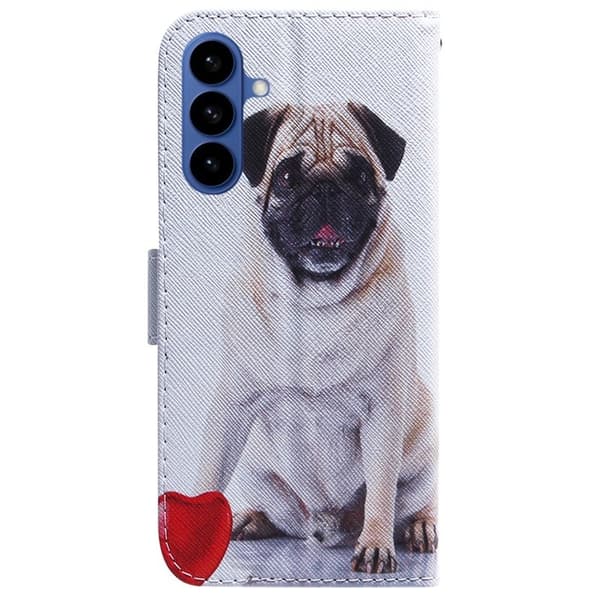 Samsung Galaxy S26 / S26 Pro Plånboksfodral Mönstertryck Konstläder - Hund