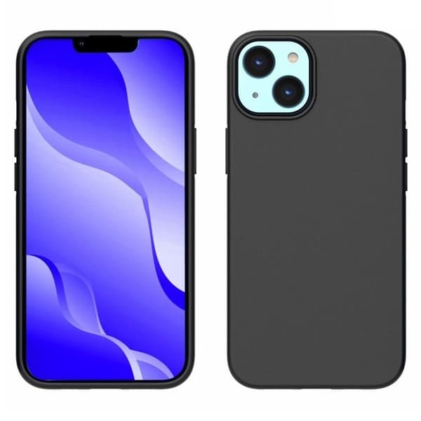 iPhone 14 Plus -kuori Ultra Slim TPU - Musta Black